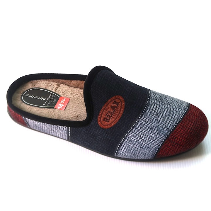 Zapatillas de caballero, súper calentitas fabricadas en Almansa