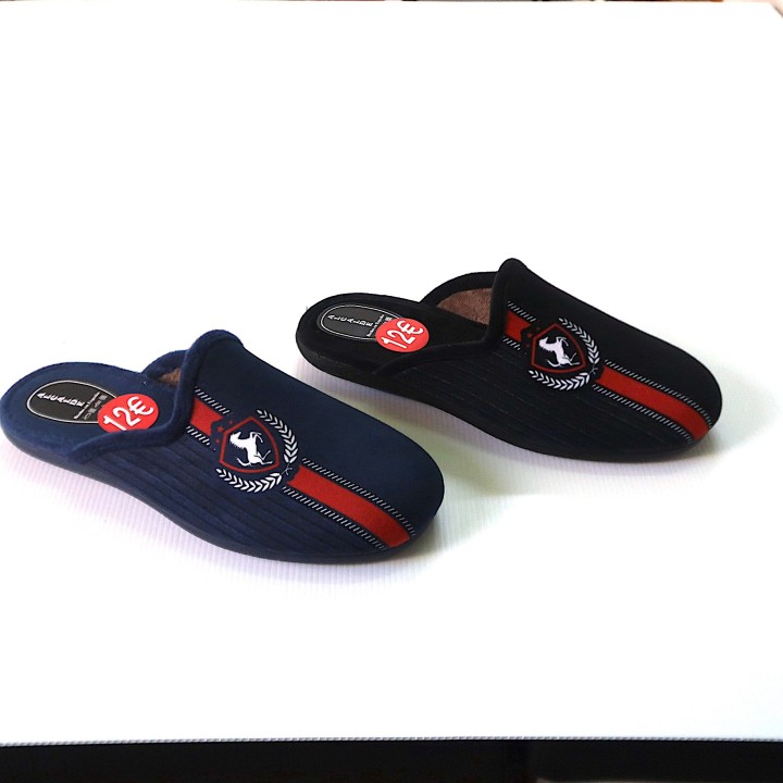 Zapatillas de caballero, súper calentitas fabricadas en Alicante