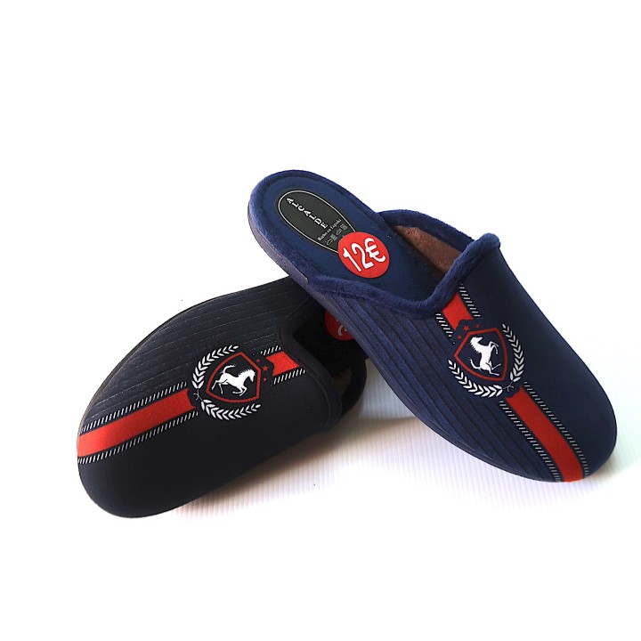 Zapatillas de caballero, súper calentitas fabricadas en Alicante