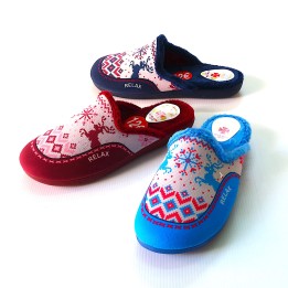 Zapatillas de señora, limitaciones, alas nórdicas, súper calentitas