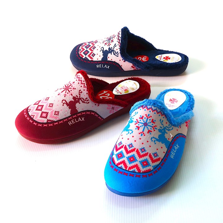 Zapatillas de señora, limitaciones, alas nórdicas, súper calentitas