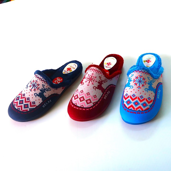Zapatillas de señora, limitaciones, alas nórdicas, súper calentitas